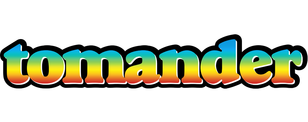Tomander color logo