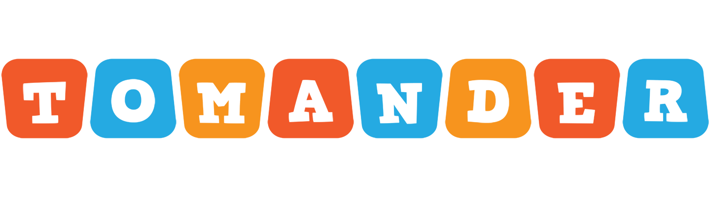 Tomander comics logo