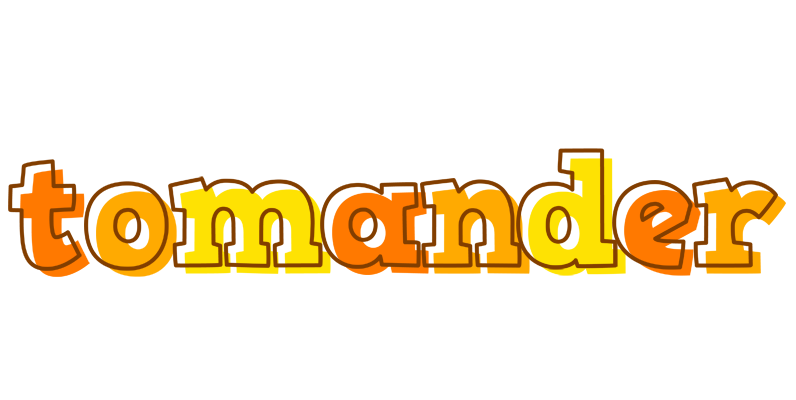 Tomander desert logo