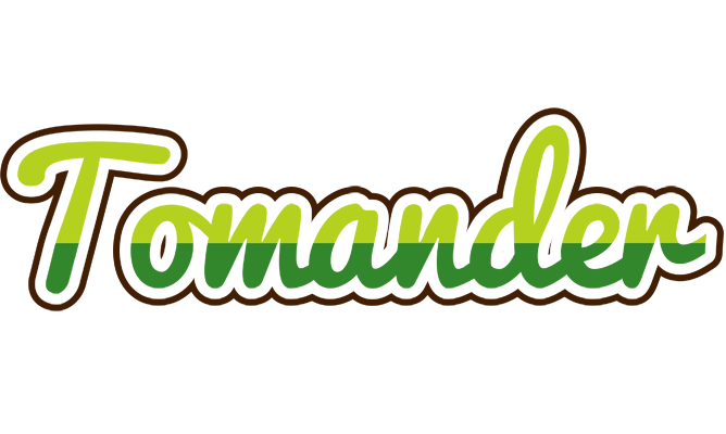 Tomander golfing logo