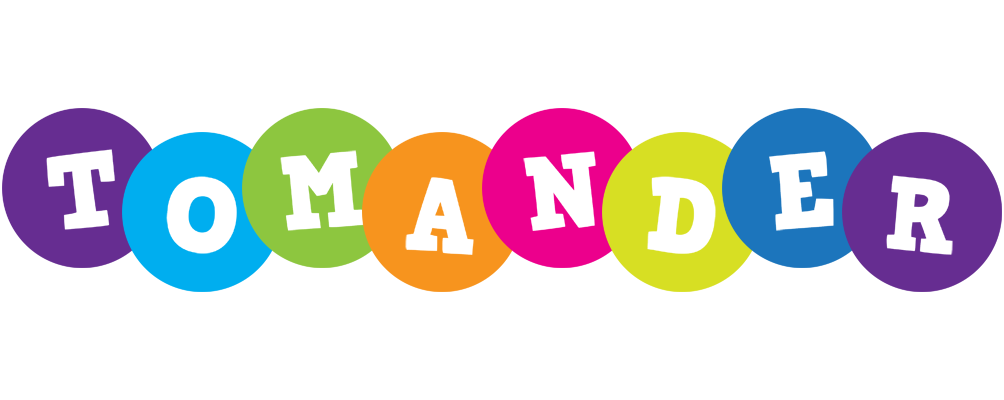 Tomander happy logo