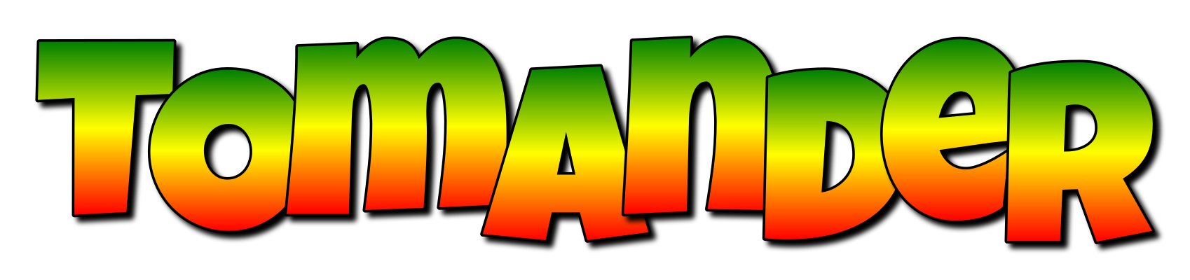 Tomander mango logo