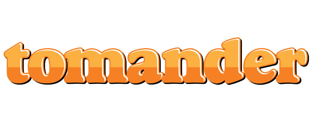 Tomander orange logo