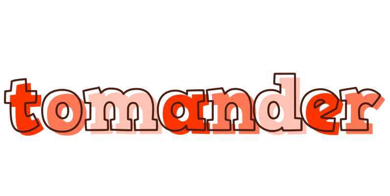 Tomander paint logo