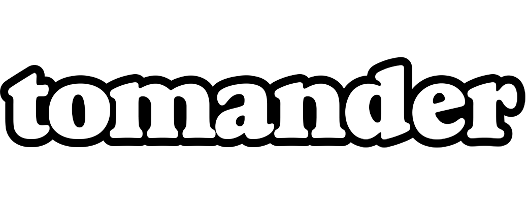 Tomander panda logo