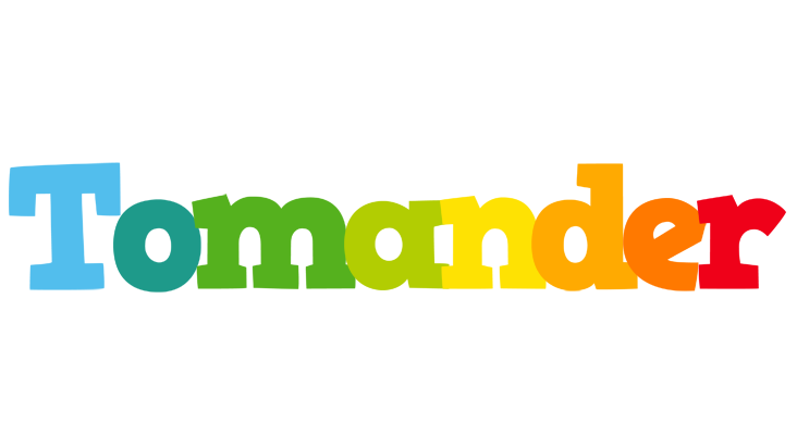 Tomander rainbows logo