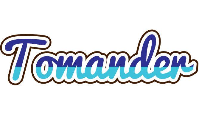Tomander raining logo