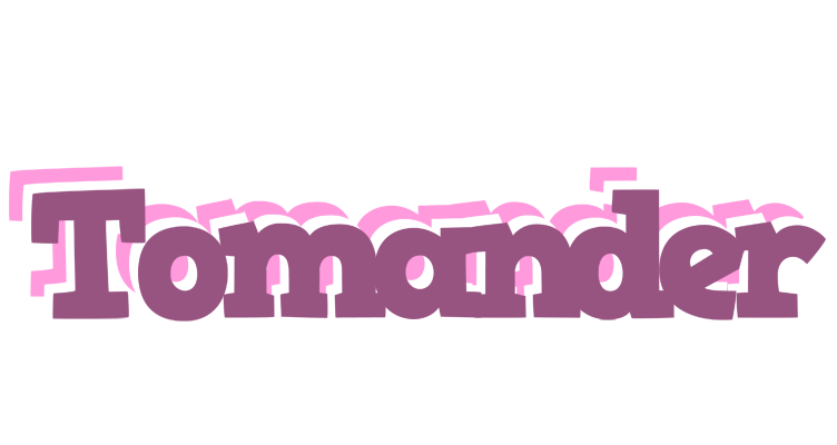 Tomander relaxing logo