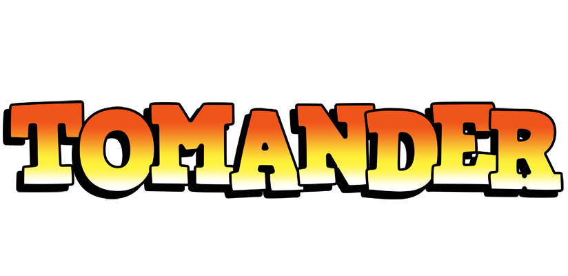 Tomander sunset logo