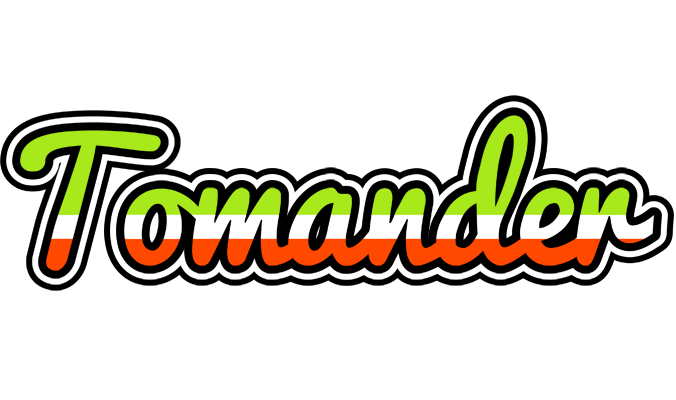 Tomander superfun logo