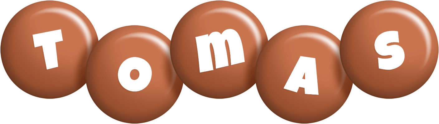 Tomas candy-brown logo
