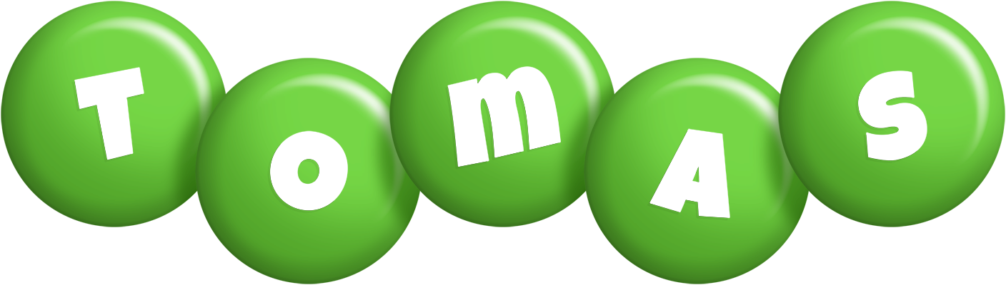 Tomas candy-green logo