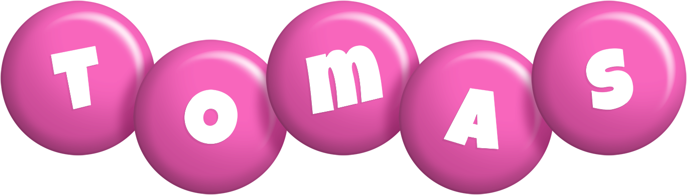 Tomas candy-pink logo