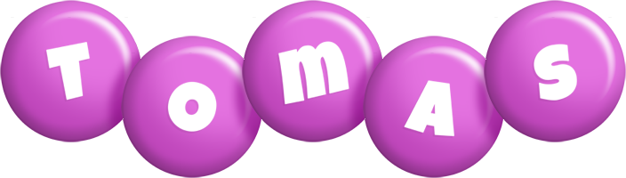Tomas candy-purple logo