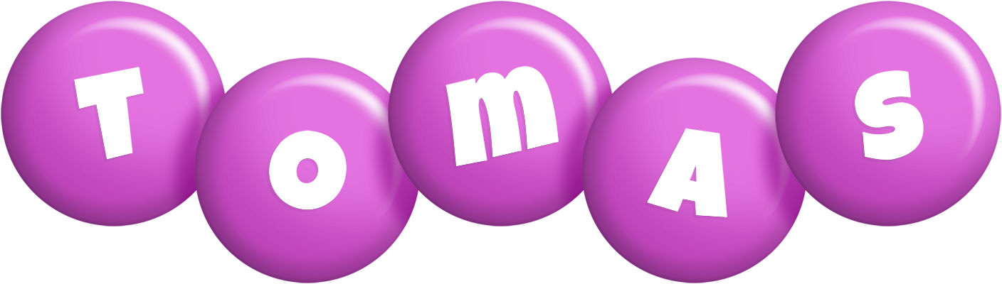 Tomas candy-purple logo