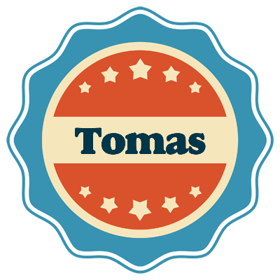 Tomas labels logo