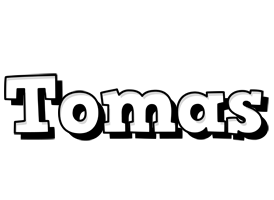 Tomas snowing logo