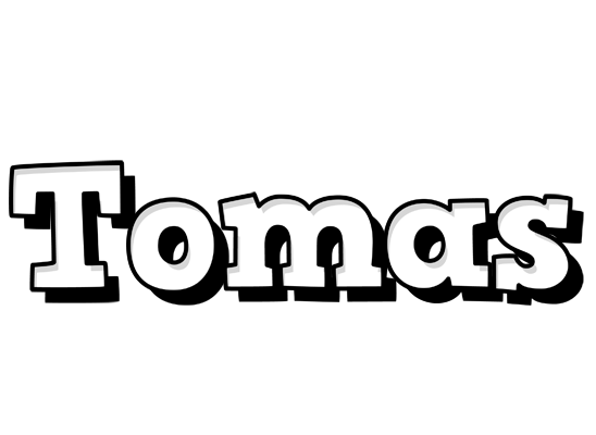 Tomas snowing logo