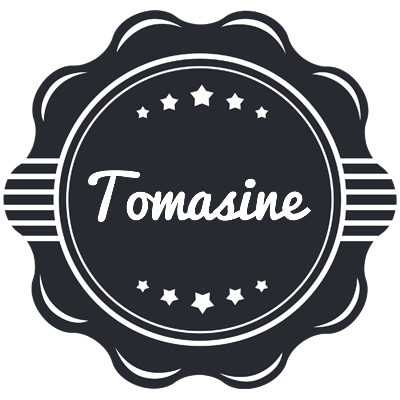 Tomasine badge logo