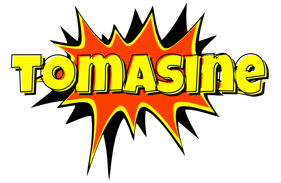 Tomasine bazinga logo