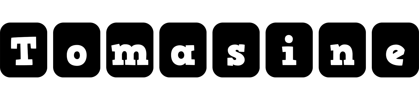 Tomasine box logo