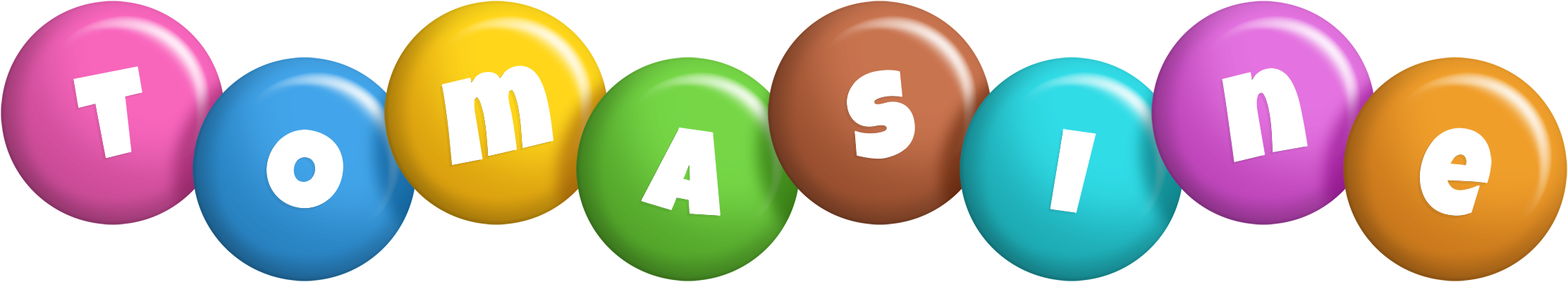 Tomasine candy logo