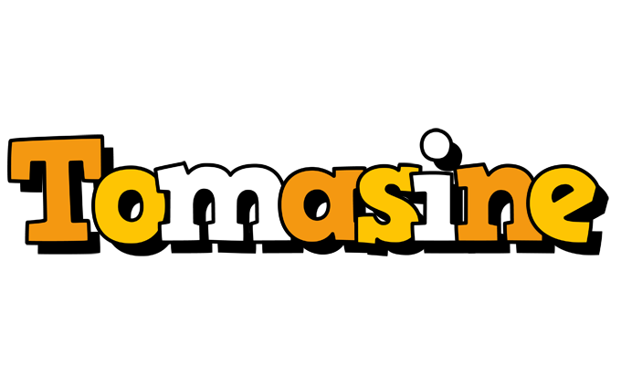 Tomasine cartoon logo