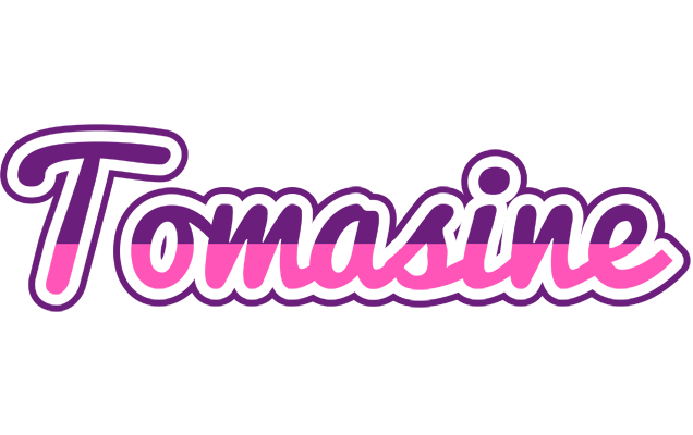 Tomasine cheerful logo
