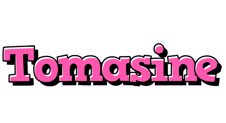 Tomasine girlish logo