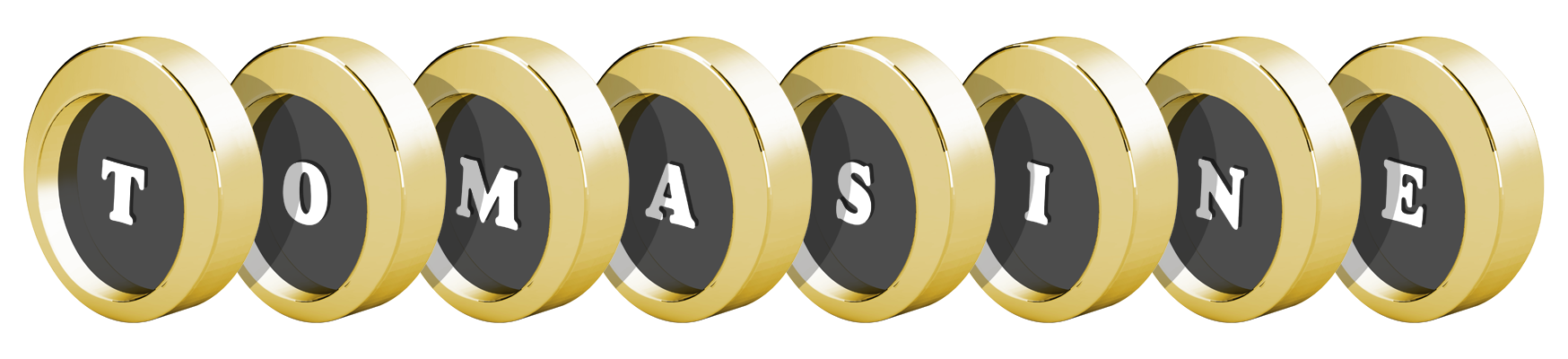 Tomasine gold logo