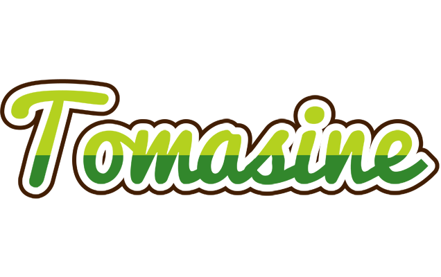 Tomasine golfing logo