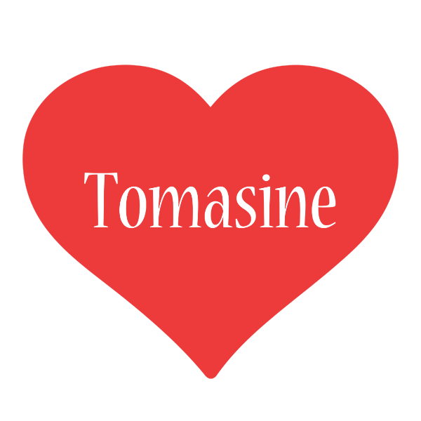 Tomasine love logo