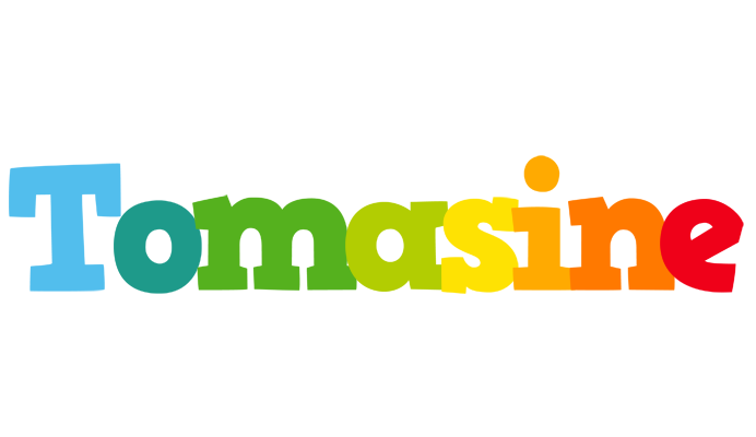Tomasine rainbows logo