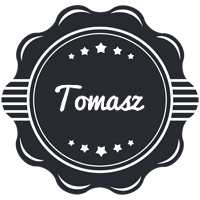 Tomasz badge logo