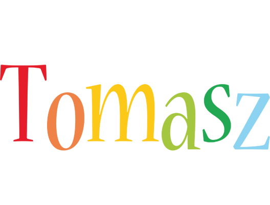 Tomasz birthday logo