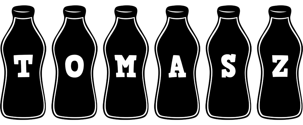 Tomasz bottle logo