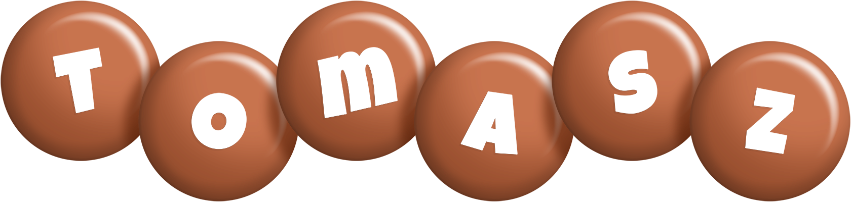 Tomasz candy-brown logo