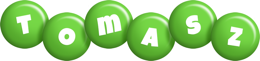 Tomasz candy-green logo