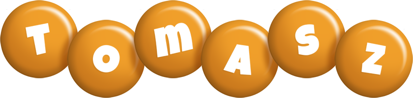 Tomasz candy-orange logo