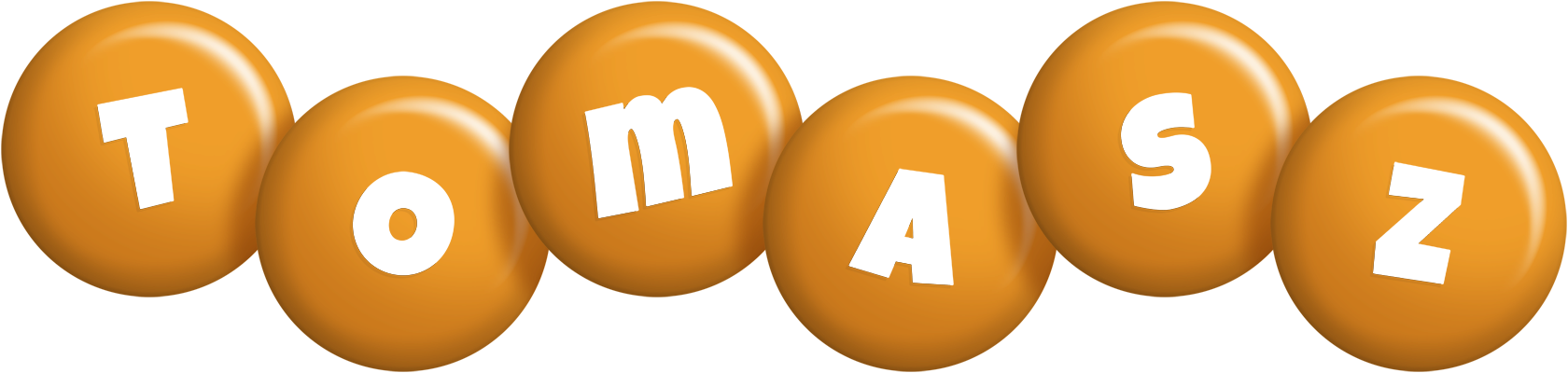 Tomasz candy-orange logo