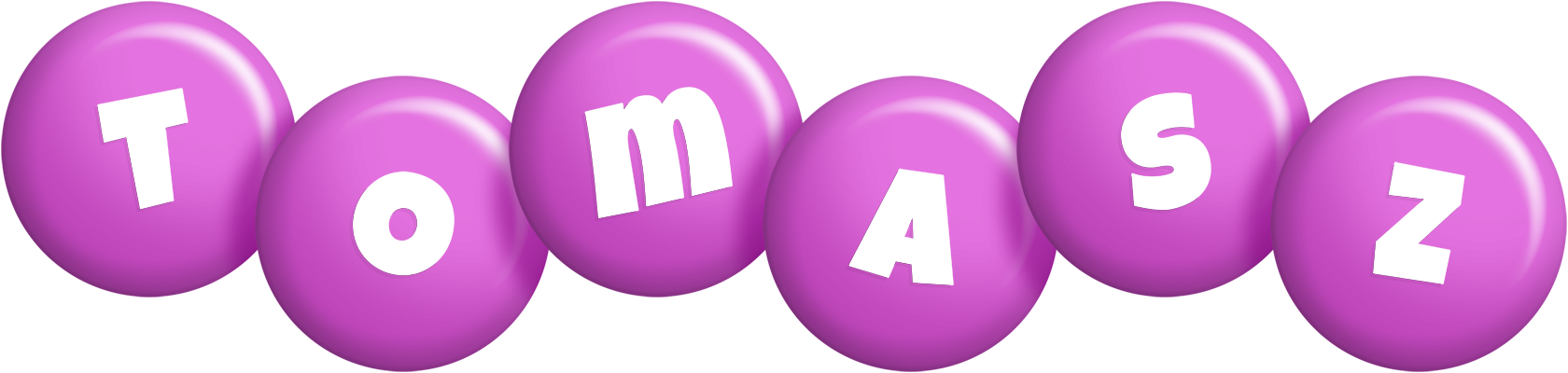 Tomasz candy-purple logo