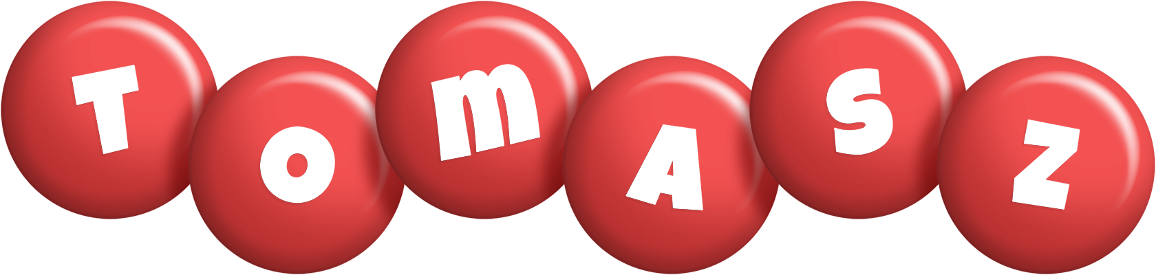 Tomasz candy-red logo