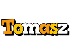 Tomasz cartoon logo