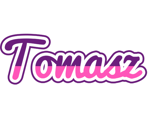 Tomasz cheerful logo