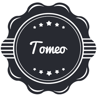 Tomeo badge logo