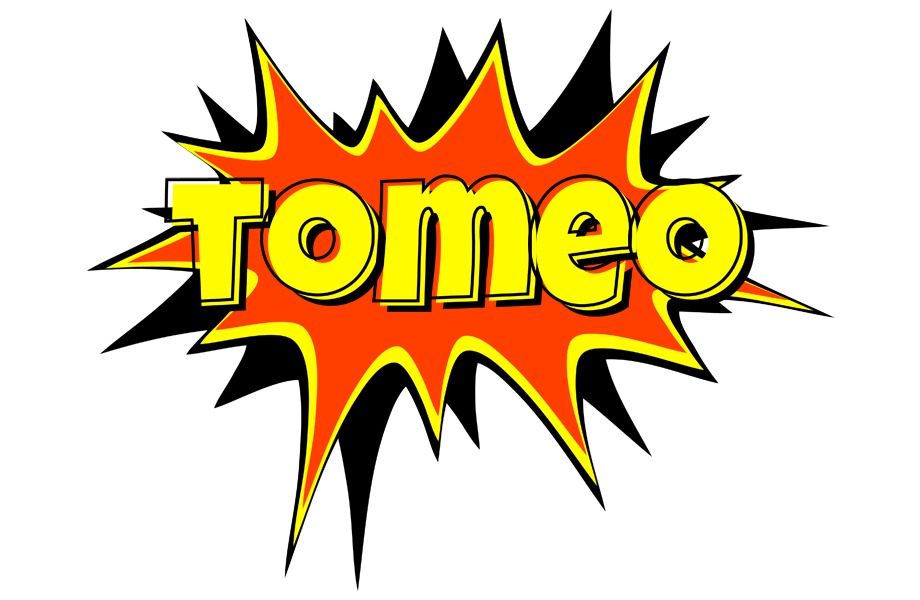 Tomeo bazinga logo