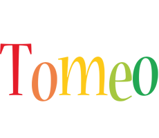 Tomeo birthday logo