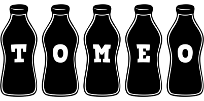 Tomeo bottle logo