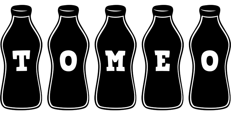Tomeo bottle logo