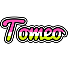 Tomeo candies logo